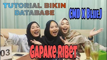 TUTORIAL MUDAH MEMBUAT DATABASE DENGAN BLUE J