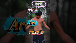 16/90.Days Winter Arc Challenge 😈#motivation #workout #fitness