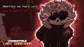 THIS SKIN REALLY GOOD NOW! Undertale: Last Corridor Ruins Encounter Dustfell Sans Gameplay