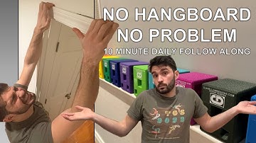 10 Minute No Hangboard Routine (Follow Along)