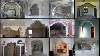 Latest Cement Arch Designs// Indian Style Arch Designs For Hall Village Construction