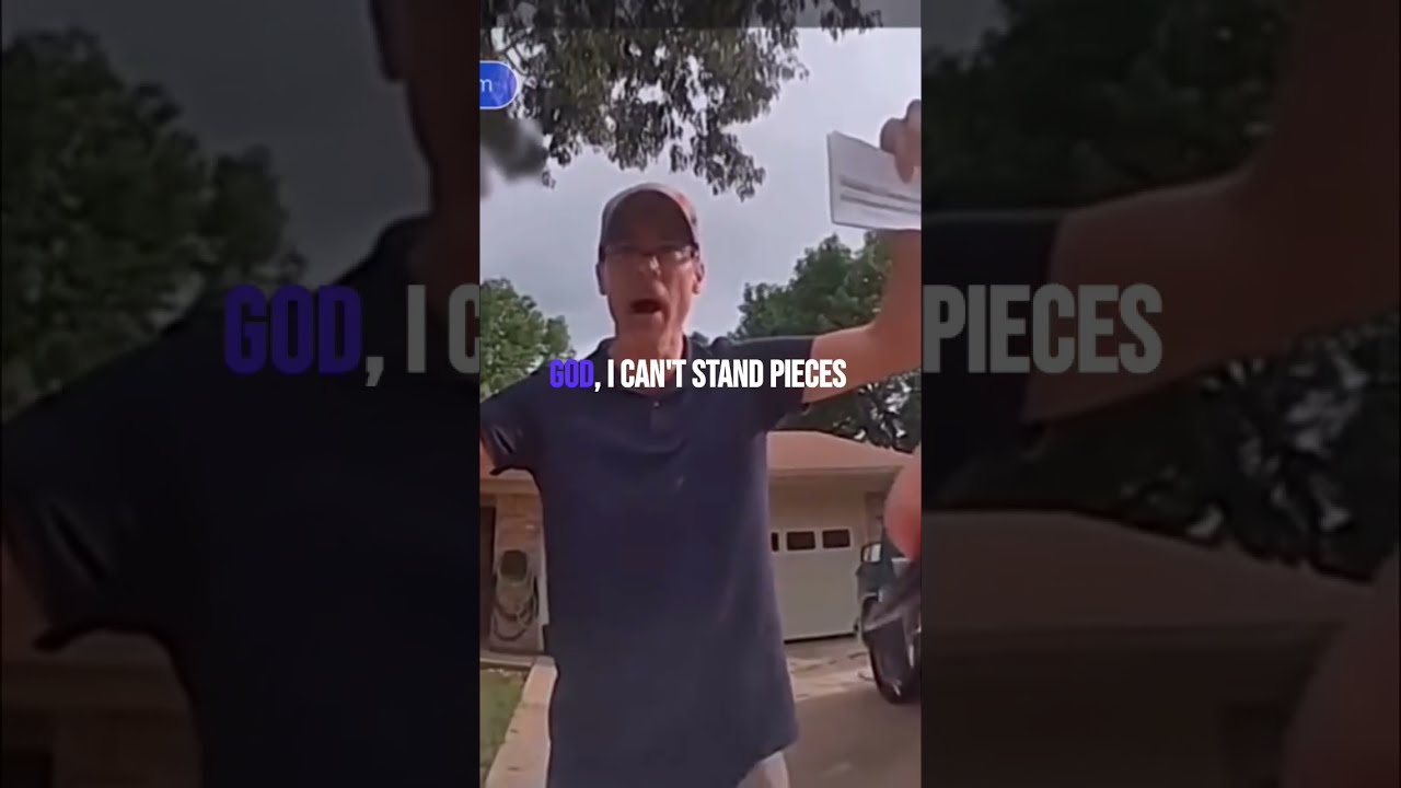 Texas Man FLIPS OUT On Officer For Blocking Driveway Part 4 Police