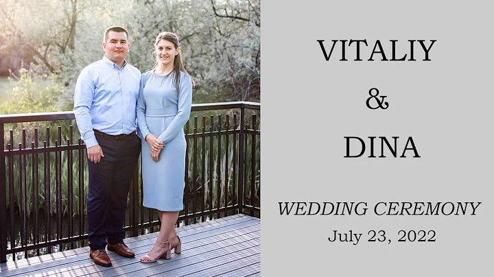 Vitaliy & Dina Wedding Ceremony 12:30 PM