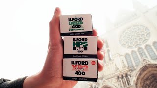 Ilford HP5 Plus vs Delta 400 vs XP2 Super