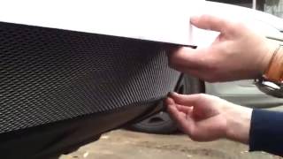 Защитная решетка радиатора Nissan X Trail инструкция по установке radiator guard tuning grill