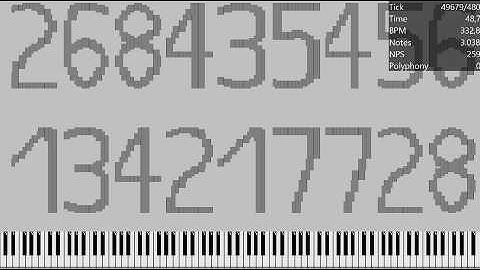 Exponentiation Nut | 200K Notes | MIDI