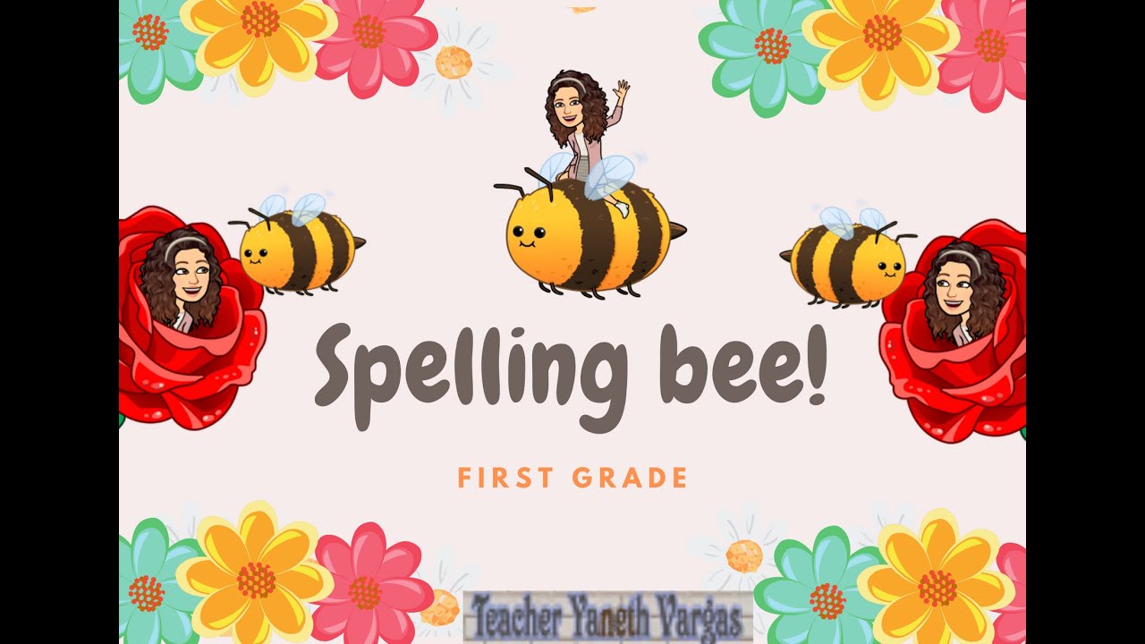 1st Grade Word List For SPELLING BEE Competition YouTube