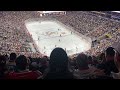 Penguins fans chant fire canada during game