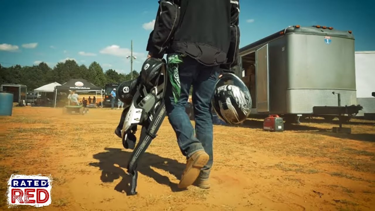 Rated Red’s Lawn Mower Racing Star