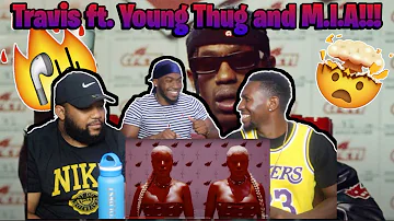 Travis Scott feat. Young Thug & M.I.A - FRANCHISE (Official Music Video) REACTION!!!