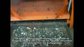 PCB Electronic Components Dismantling Machine