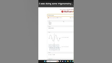 Equation of Infinity  #trending #infinity #trigonometry #maths #wolframalpha