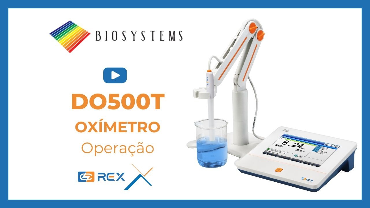 Oxímetro de Bancada Digital Touchscreen REX DO500T (Original Content)