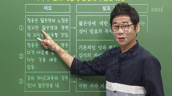 [2021학년도 고3 9월 모의고사 해설강의] 국어 (1) - 남궁민쌤의 [화법과 작문] 1~10번
