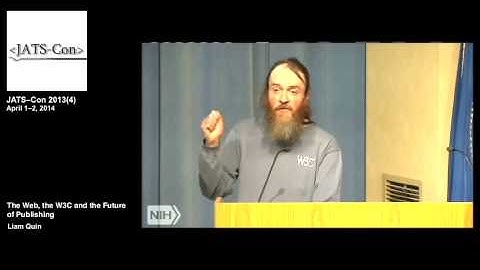 The Web, the W3C and the Future of Publishing