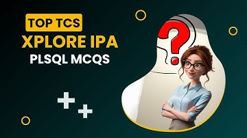 TCS XPLORE IPA PL/SQL #tcs #exam #ipaexam #xploretcs #tcsxplore #ipa #tcscpa #cpa #ipaassessment