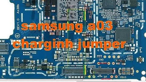 Samsung a03 charging problem solution//Samsung a03 charging schematic diagram 👍✅