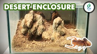 DESERT ENCLOSURE BUILD for Parabuthus maximus (Scorpion) by dna design 10,212 views 3 years ago 6 minutes, 23 seconds