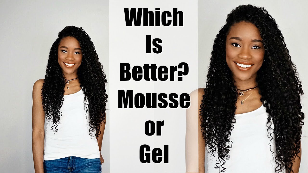 Mousse or Gel?! Which Will Give The Best Wash And Go feat. Honey Baby  Naturals | Natural Hair - YouTube