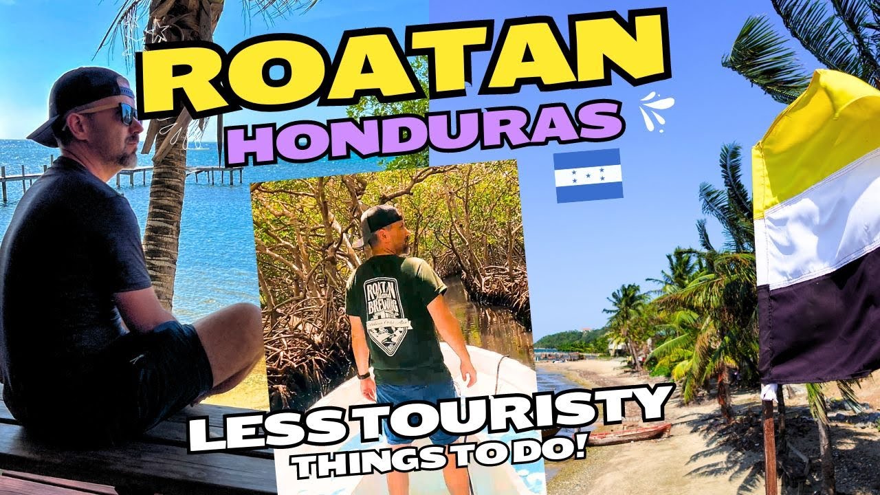 Уникальные развлечения на Роатане, Гондурас | Менее туристические тайны! 4K