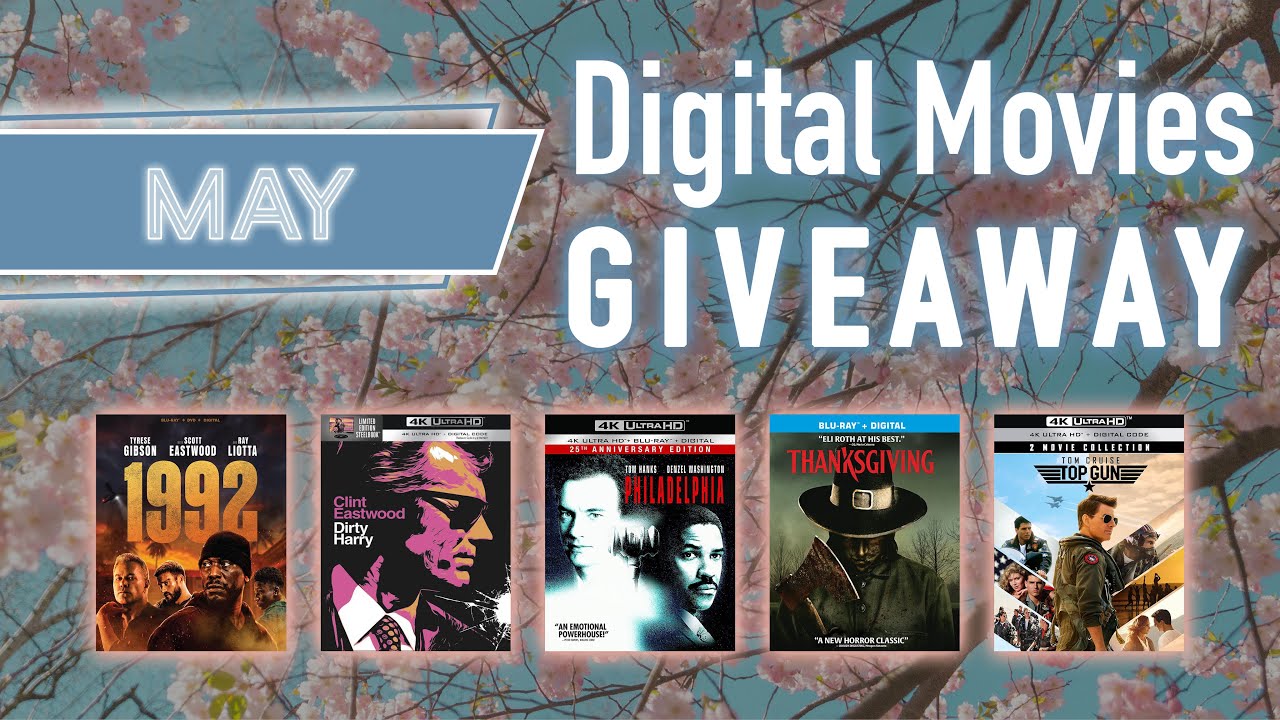 FREE Digital Movie Giveaway | May 2025 💐