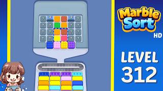 Marble Sort Level 312 Solution Walkthrough