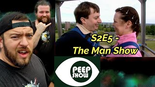 Americans React To "Peep Show - S2E5 - The Man Show"