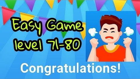 Easy Game Brain Test level 71 72 73 74 75 76 77 78 79 80