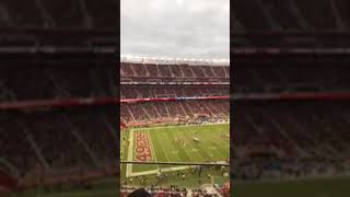 49er game Levi’s Stadium Suite POV