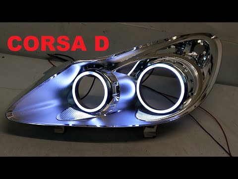 Opel Corsa D. Ангельские глазки