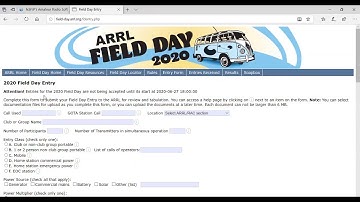 MVARA Field Day Software Setup and Log Entry
