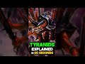 TYRANIDS and the OCTARIUS WAR explained in 60 SECONDS - Warhammer 40k Lore #warhammer40klore #40k