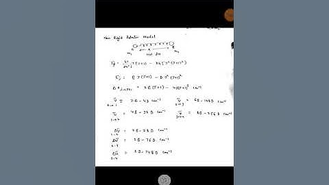 Non rigid rotator model