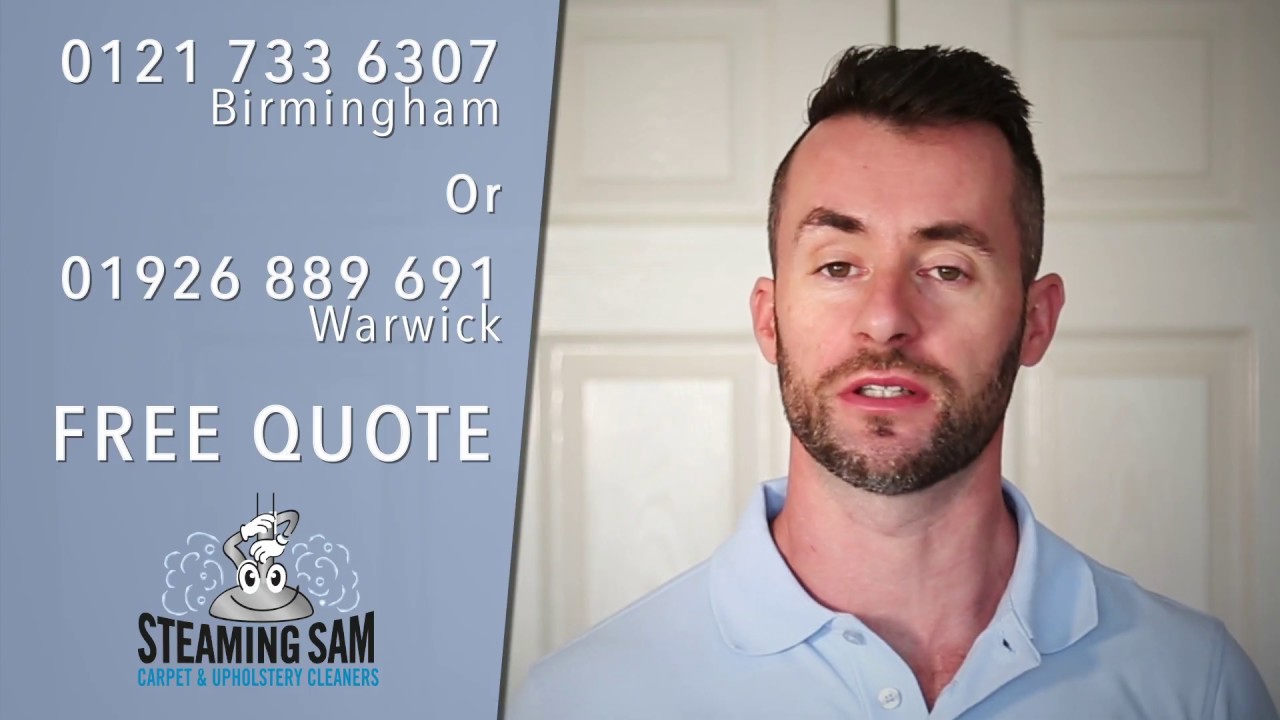 Upholstery Cleaning Reviews in Solihull Steaming Sam YouTube