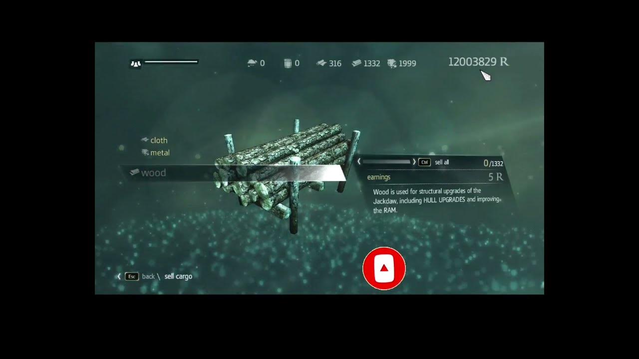 How to hack Assassin's Creed Black Flag, Money, Wood, Metal using Cheat Engine. YouTube