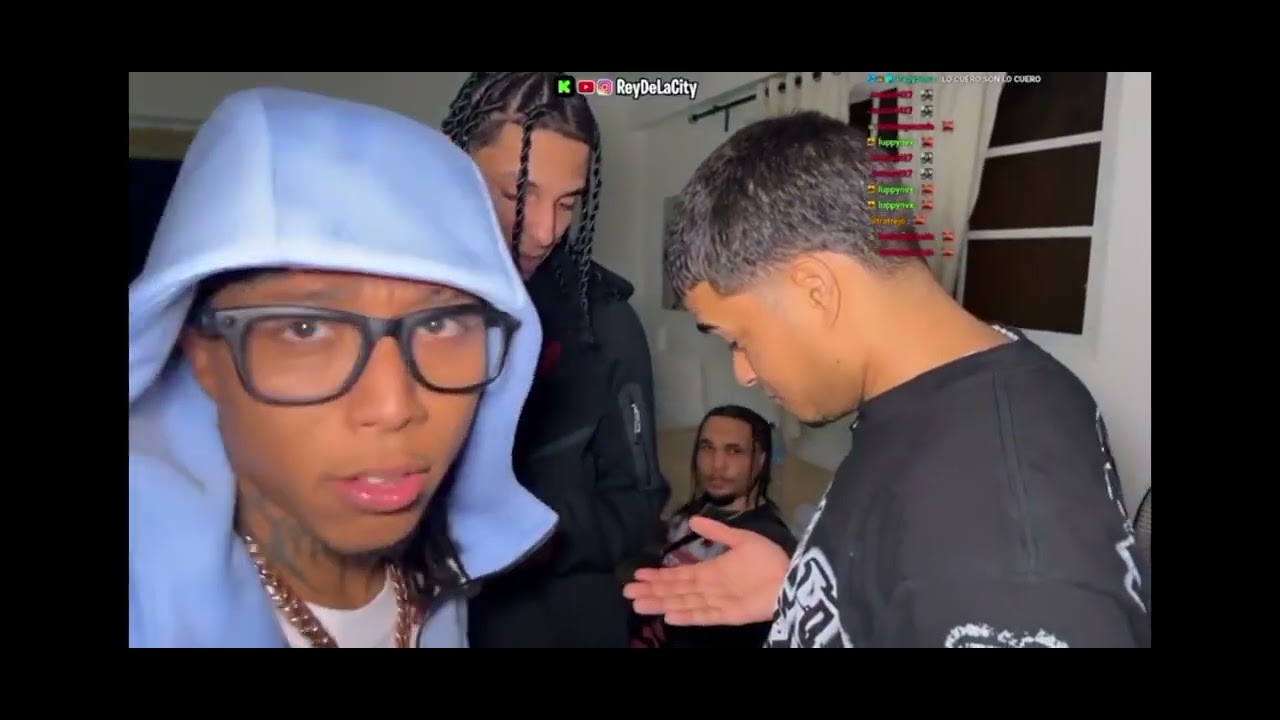 Rey de la city en RD con Laja y Keyviem haciendo Dril 