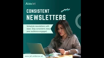 Create Consistent Newsletters with AidaJet | Automate Your Newsletters with AI