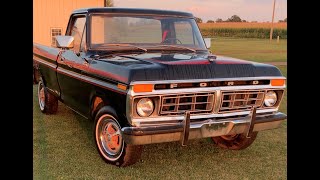 First Wash in 30 Years,  1977 Ford F-150 Custom w/Dump Bed