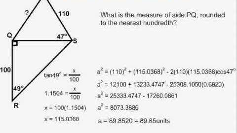 Trig Problems With All 5 Formulas - Example 1