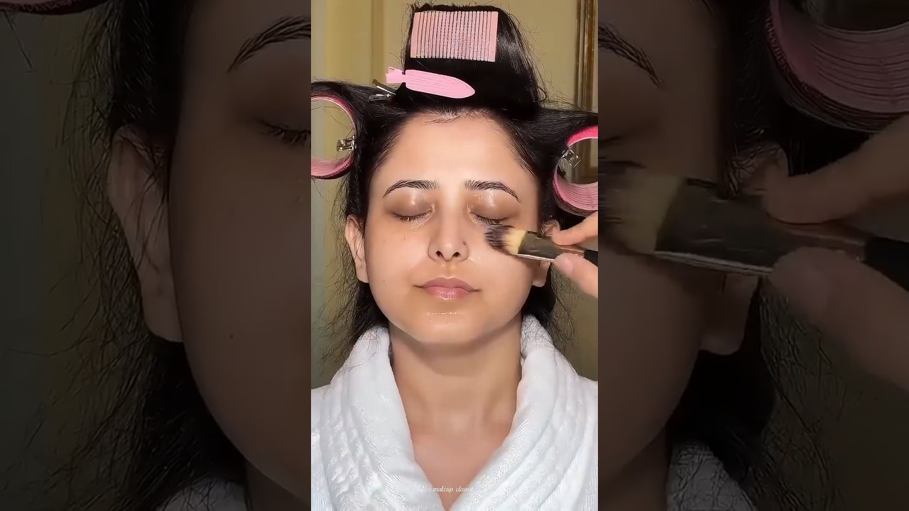 Nude Glam Makeup Tutorial😍🪷#makeup #makeuptutorial