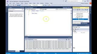 Vb Creating A Windows Form Application