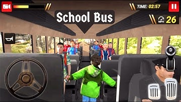 High School Bus Driving 3D - [New Super Game]