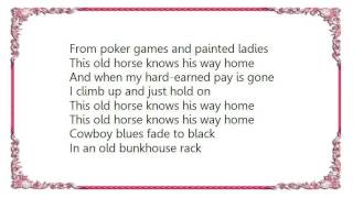 Video thumbnail of "Chris LeDoux - Old Paint Lyrics"