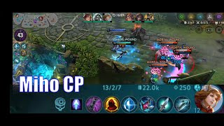 High Damage CP MIHO | Miho CP Lane | 2v3 2023 #vainglory ##ベイングローリー