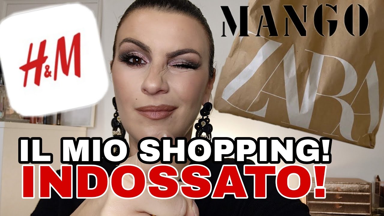 TRY ON HAUL!il mio shopping zara,mango,h&m - YouTube