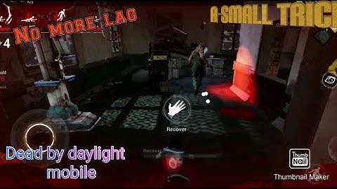 How not to lag in dead by daylight mobile after update ||small trick ||helias nsr