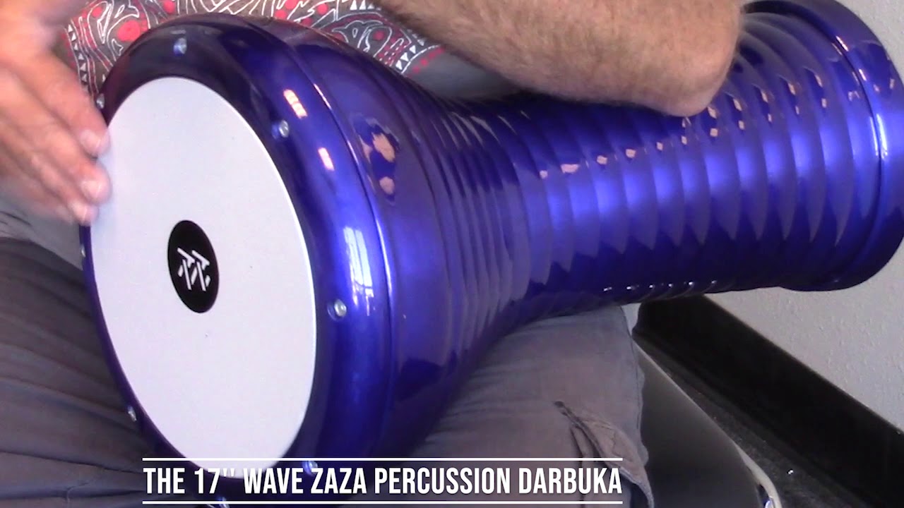 The 17'' Blue Wave Zaza Darbuka - Played by Frank Lazzaro - YouTube