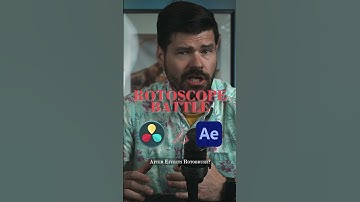 #rotoscoping showdown between #aftereffects and #davinciresolve AND a surprise entry from #capcut