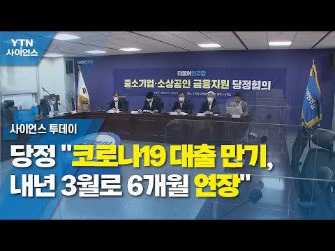당정 "코로나19 대출 만기, 내년 3월로 6개월 연장" / YTN 사이언스