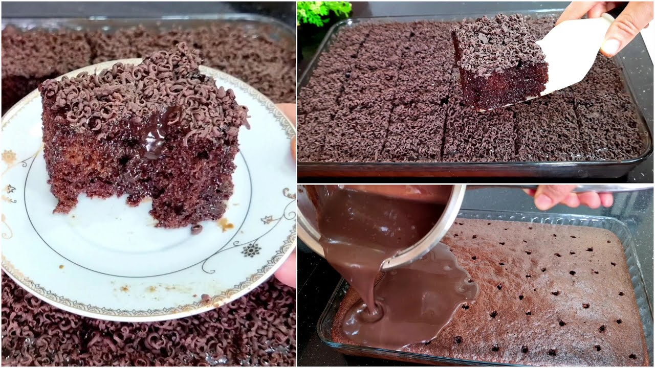 كيكة الشكلاط للي كتقلبي عليها❓24قطعة عالية واسفنجية مسقية بصوص بنينة بزاف😋كتجي مشربة ومعلكة كتحمق👌🏻